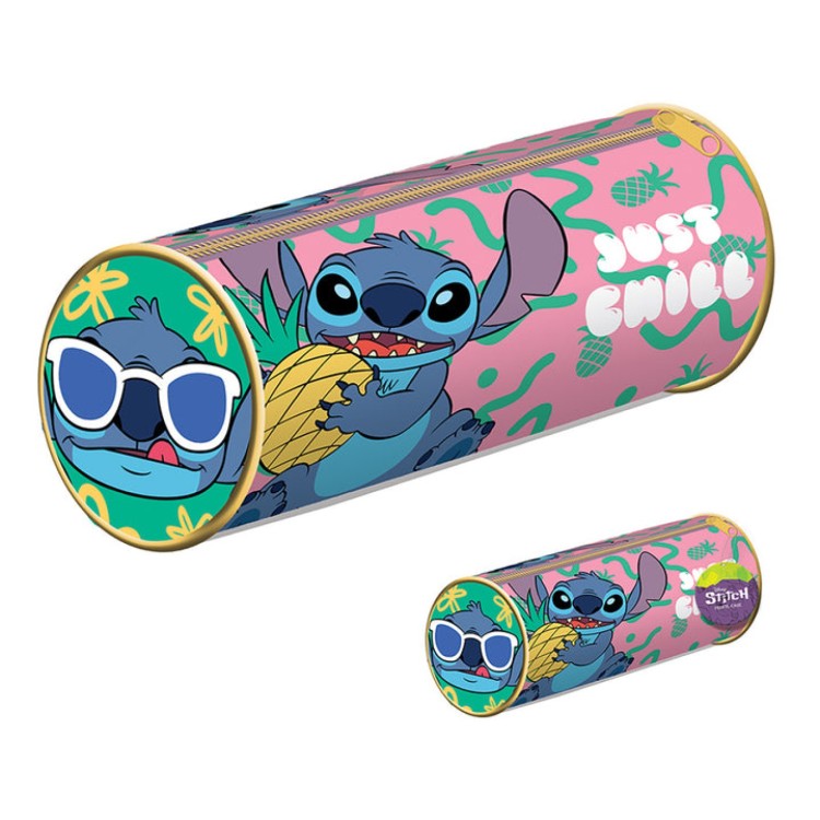 Disney Lilo and Stitch You're My Fave Barrel Pencil Case