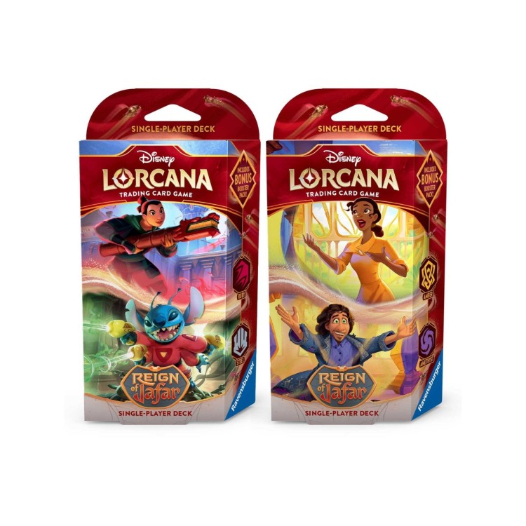 Disney Lorcana Reign Of Jafar Starter Deck