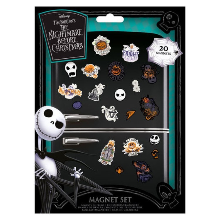 Disney Nightmare Before Christmas Colourful Shadows Magnet Set