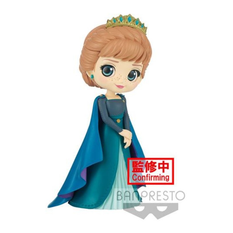 Disney Q Posket Mini Figure Anna Frozen 2 Ver. B 14 cm