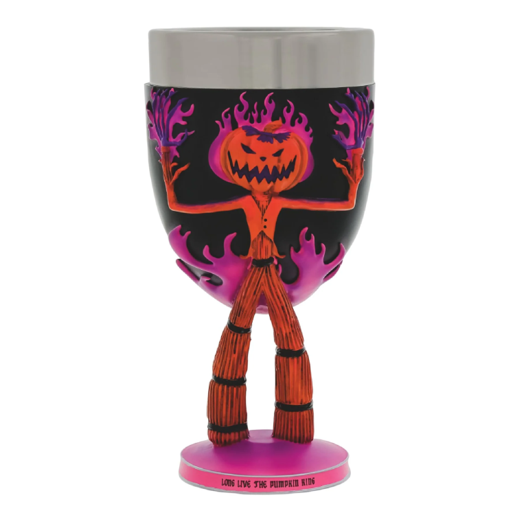 Disney Showcase Nightmare Before Christmas Pumpkin King Decorative Goblet