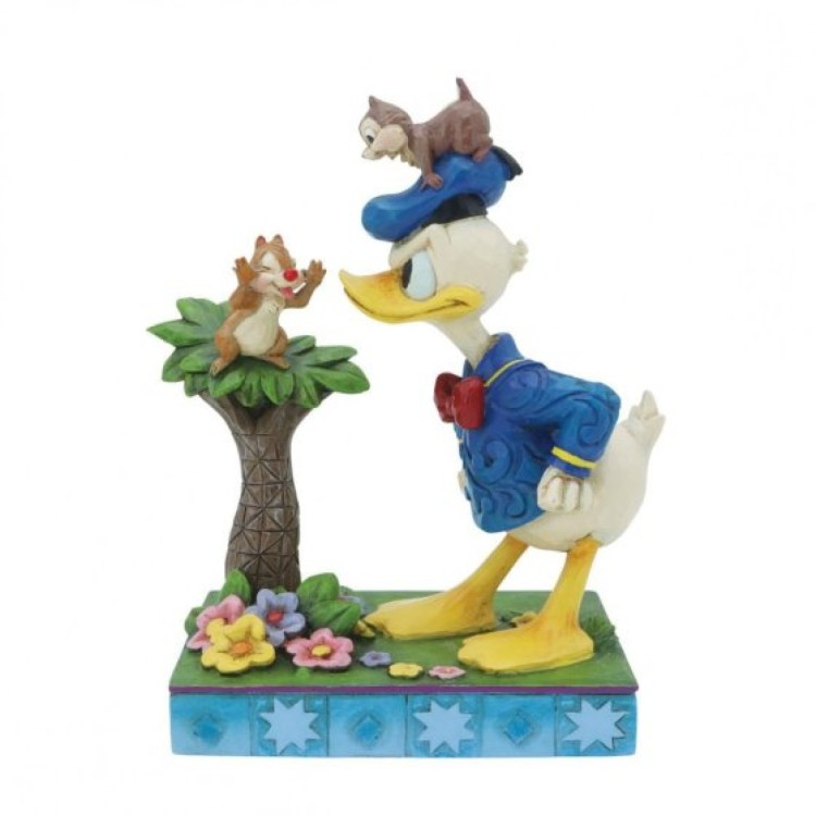 Disney Traditions Donald Duck and Chip n Dale Figurine