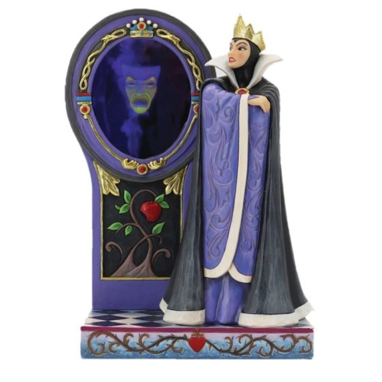 Disney Traditions Evil Queen with Mirror Figurine