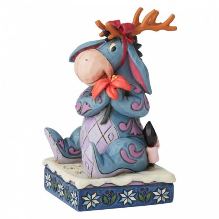 Disney Traditions Winter Wonders Eeyore Christmas Figurine