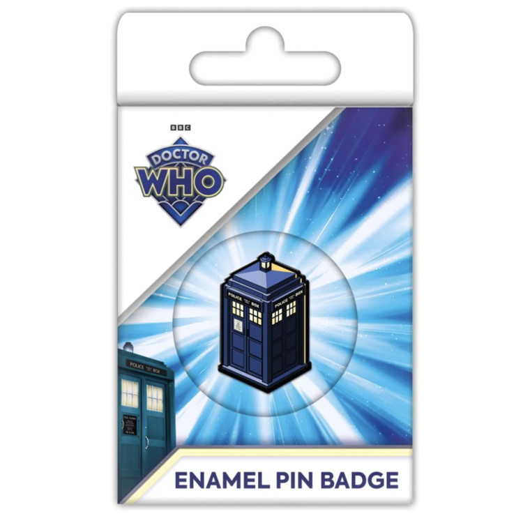 Doctor Who Enamel Pin Badge Tardis