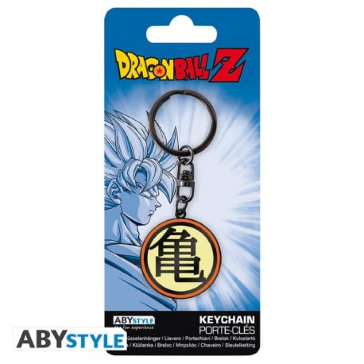 Dragon Ball Z Metal Keychain Kame Symbol