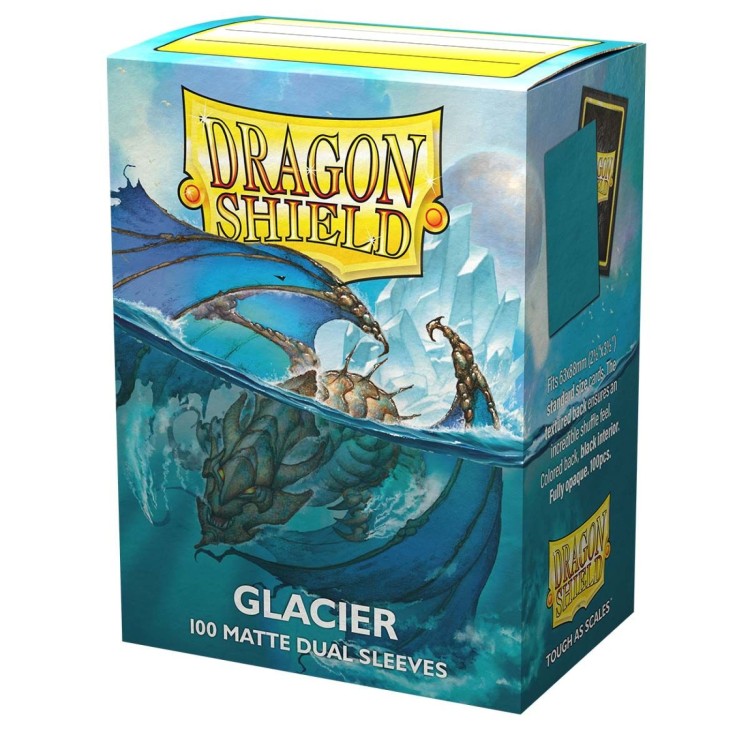 Dragon Shield Dual Matte Glacier Standard Sleeves 100 Pack