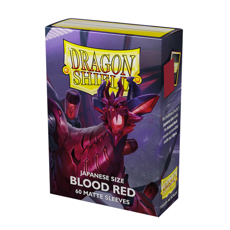 Dragon Shield Matte Blood Red Small (60 Sleeves)