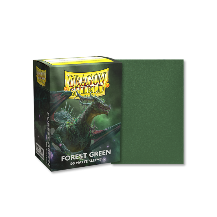 Dragon Shield Matte Forest Green Standard (100 Sleeves)