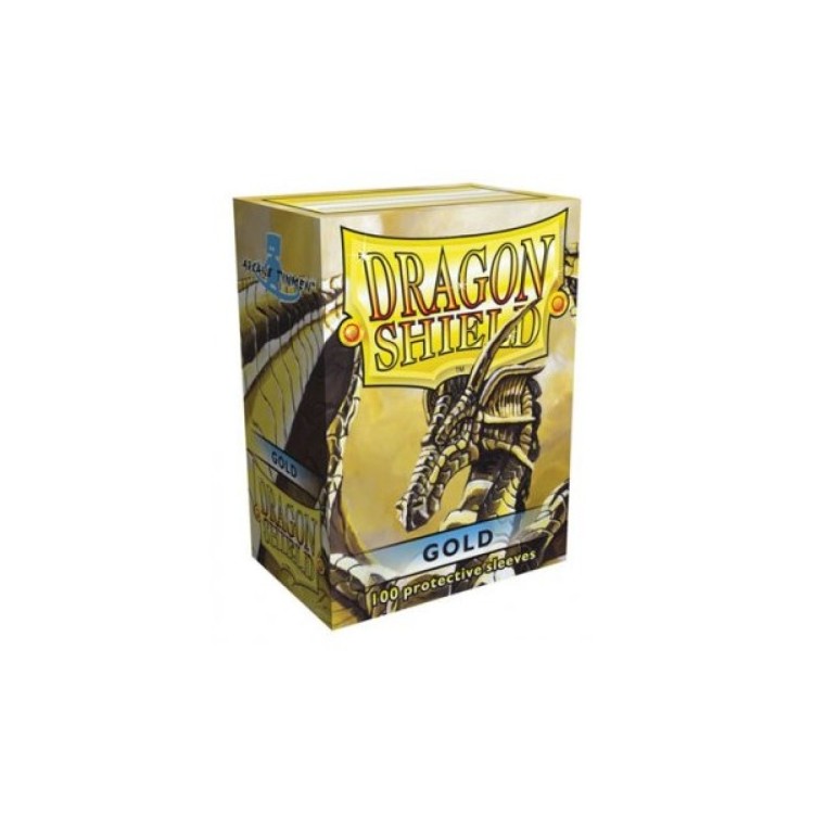 Dragon Shield Matte Gold Standard (100 Sleeves)