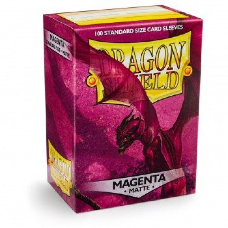 Dragon Shield Matte Magenta Standard (100 Sleeves)