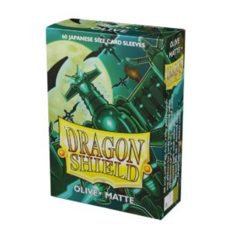 Dragon Shield Matte Olive Small (60 Sleeves)