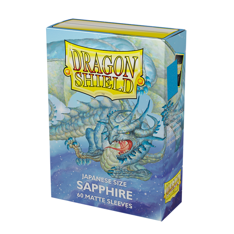 Dragon Shield Matte Sapphire Small (60 Sleeves)