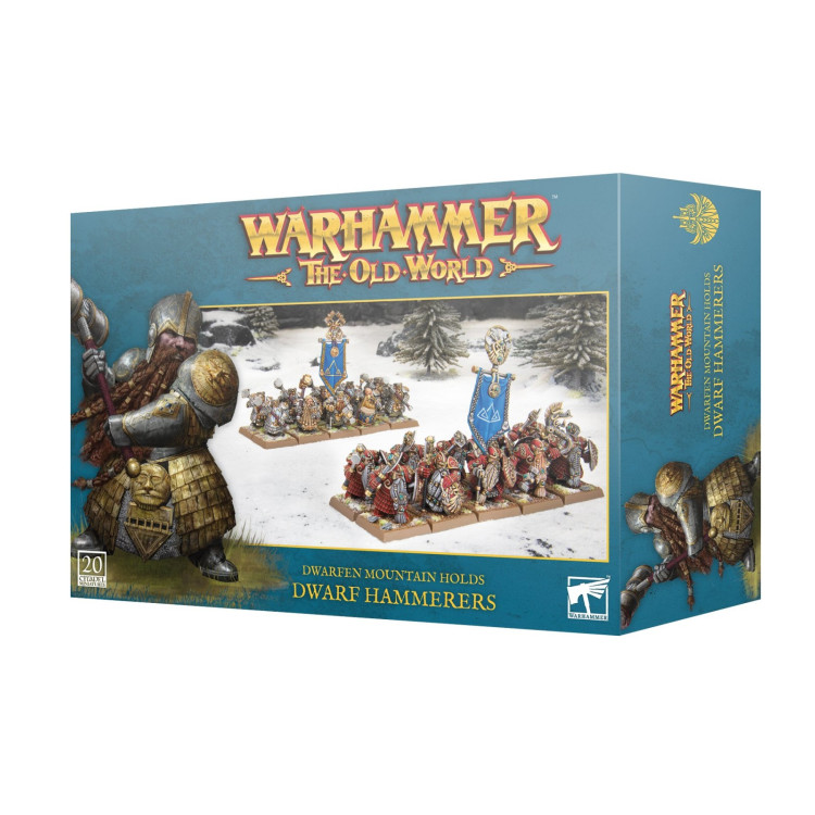 The Old world Dwarfen Mountain Holds Dwarf Hammerers