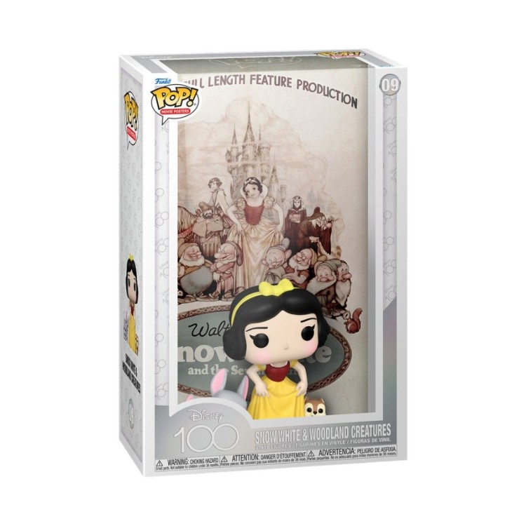 Funko POP Disney 100 Movie Poster Snow White & Woodland Creatures