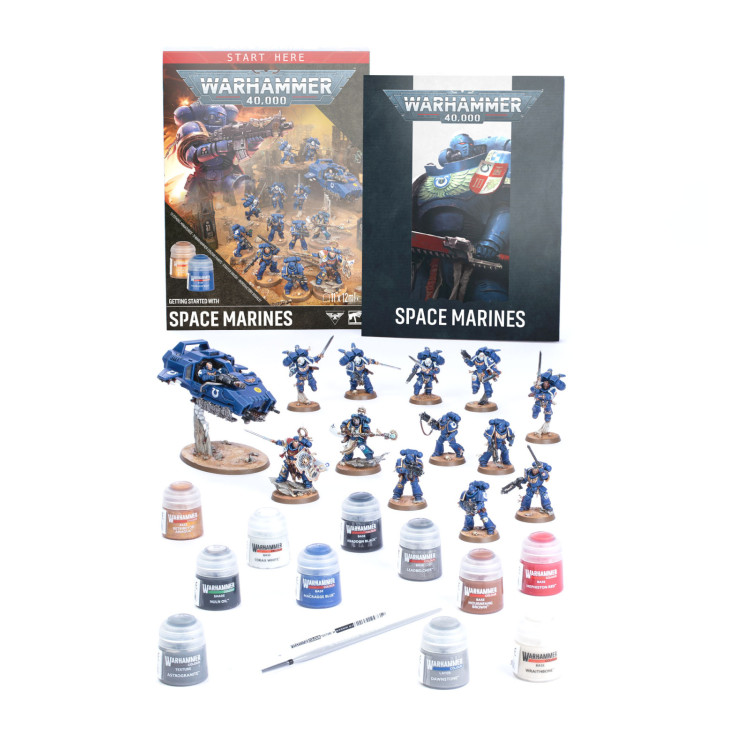 Warhammer 40K Getting Started With Space Marines