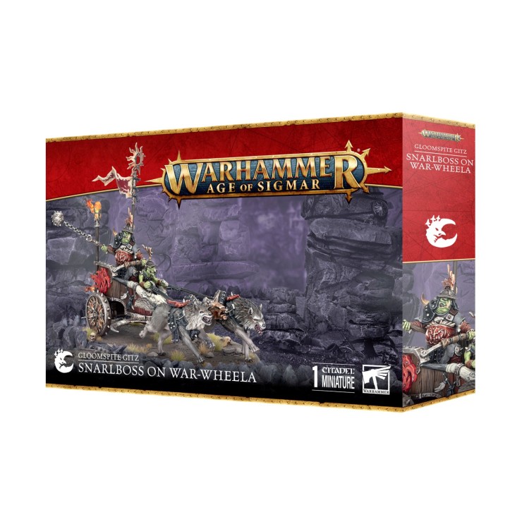 Gloomspite Gitz Snarlboss On War-Wheela