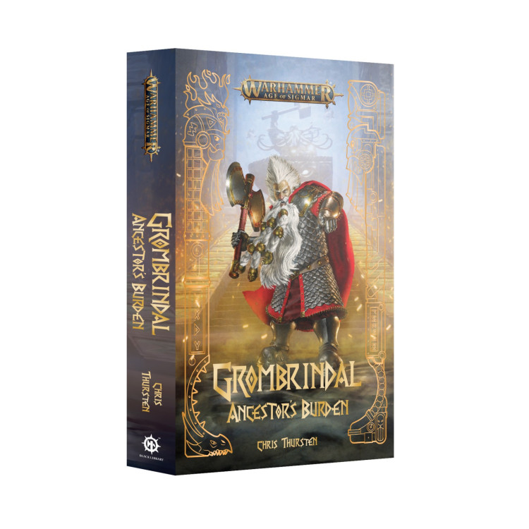 Black Libray Age Of Sigmar Grombrindal Ancestors Burden PB