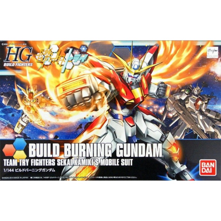 Gunpla HG BF 1/144 Build Burning Gundam