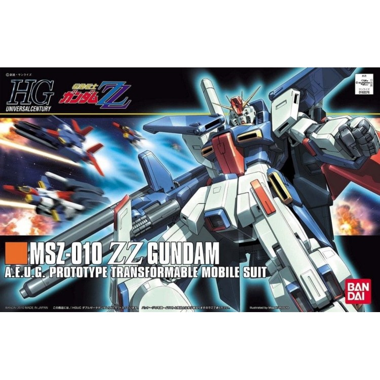 Gunpla HG UC 1/144 MSZ-010 ZZ Gundam