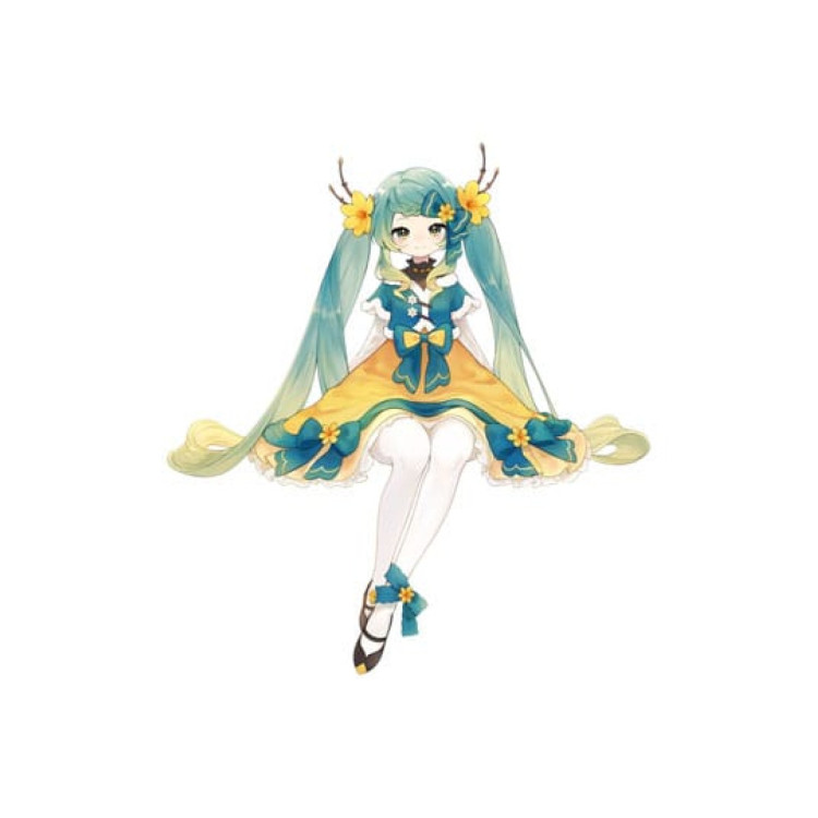 Hatsune Miku Noodle Stopper Figure PVC Statue Hatsune Miku 2025 Chinese New Year Ver. 14cm