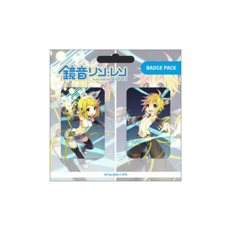 Hatsune Miku Pin Badges 2-Pack Set C