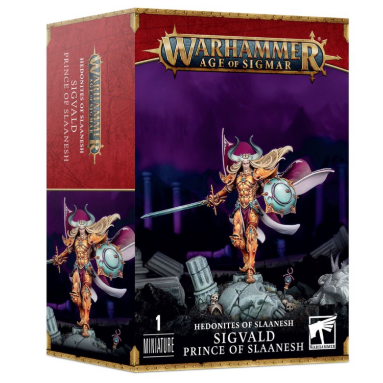 Hedonites Of Slaanesh Sigvald Prince of Slaanesh