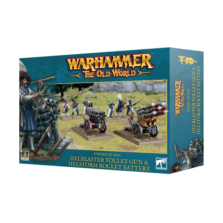 The Old World Empire Of Man Helblaster Volleygun/Helstorm Battery