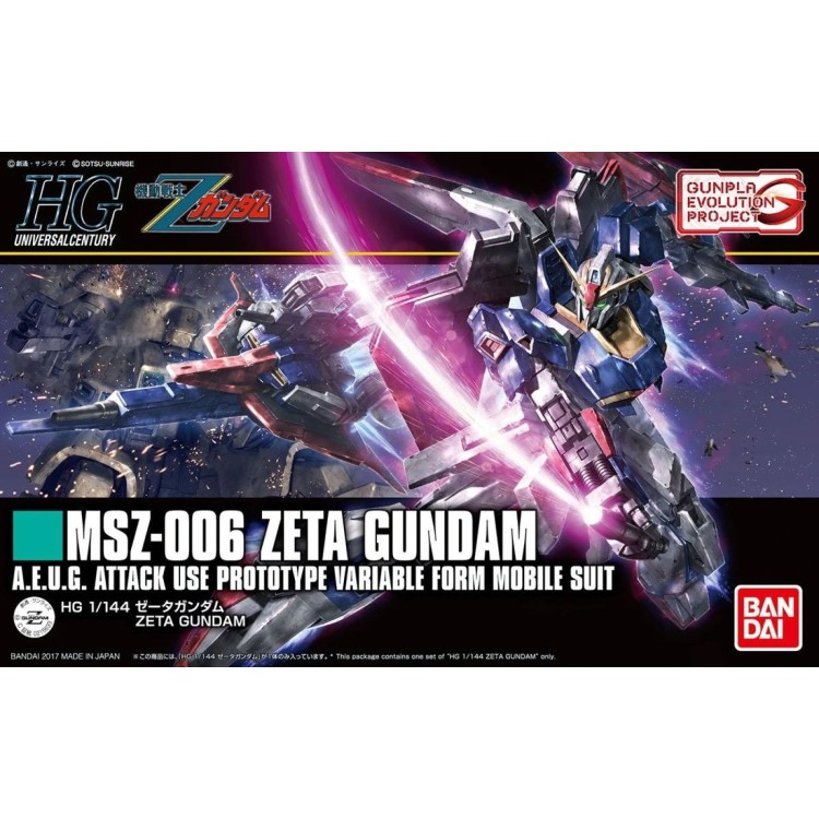 Gunpla HG UC 1/144 Zeta Gundam
