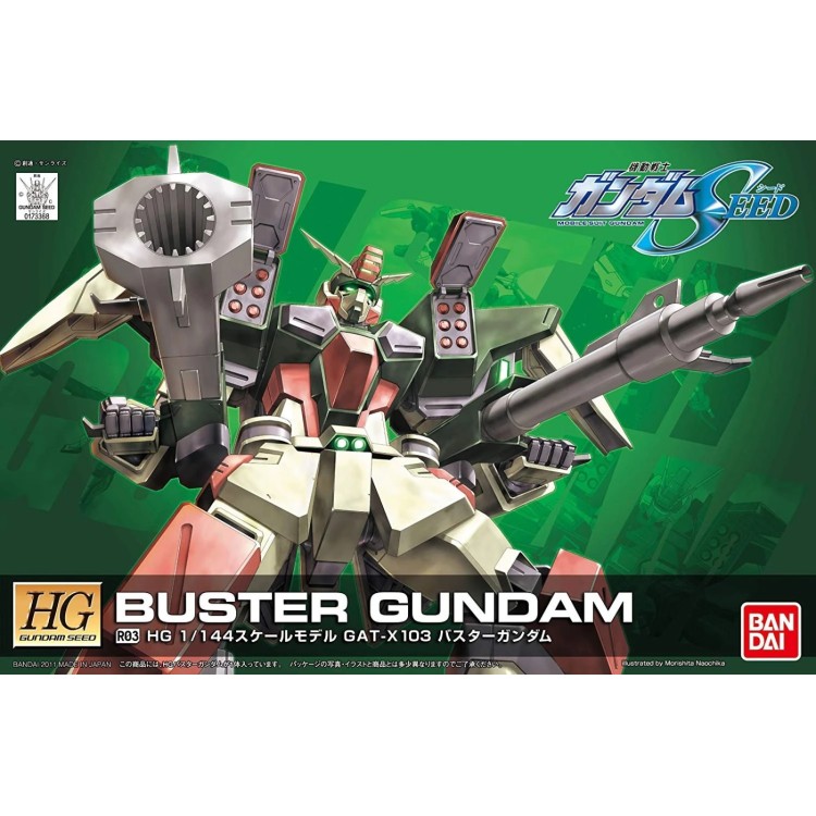 Gunpla HG 1/144 R03 Buster Gundam