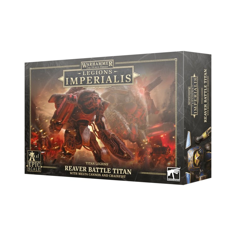 Horus Heresy Legions Imperialis Reaver Battle Titan W/Melta Cannon & Chainfist