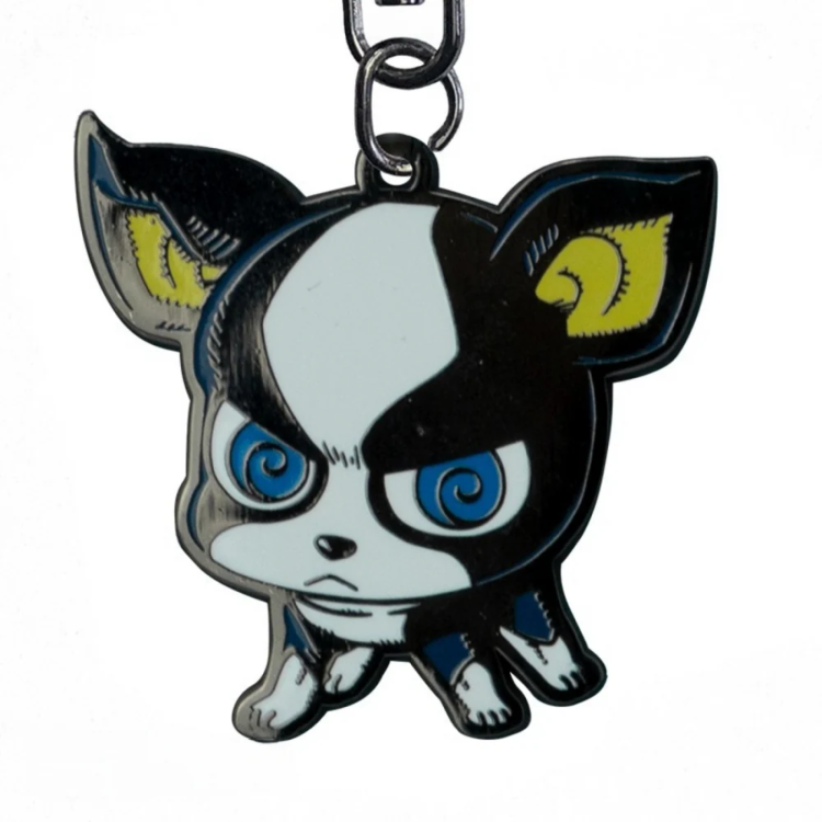 Jojo's Bizarre Adventure Iggy Metal Keychain