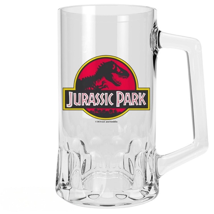 Jurassic Park 500ml Glass Tankard