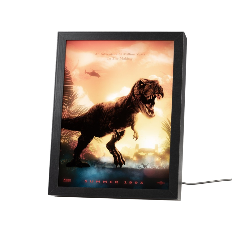 Jurassic Park LED Framed Print 