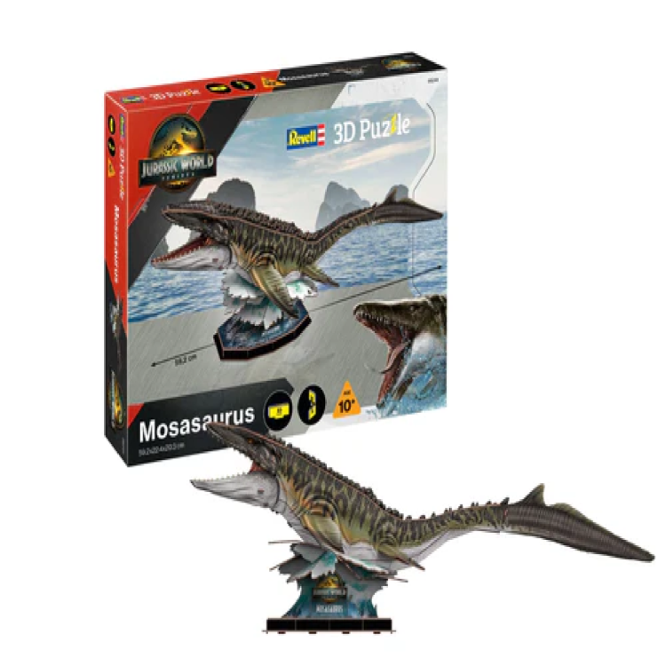 Jurassic World Rebirth Mosasaurus 3D Puzzle
