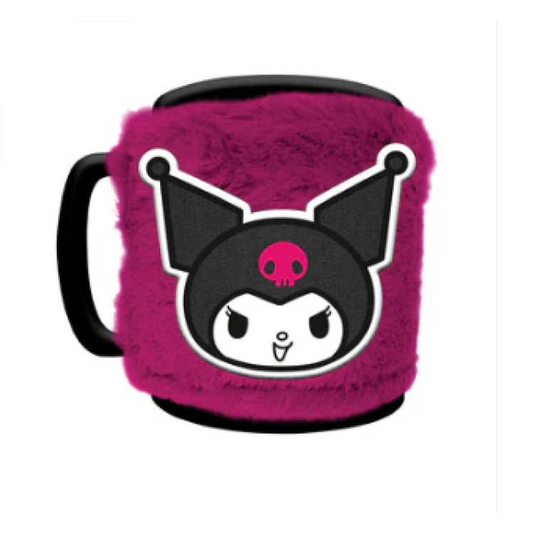 Kuromi Cheeky Punky Fuzzy Mug