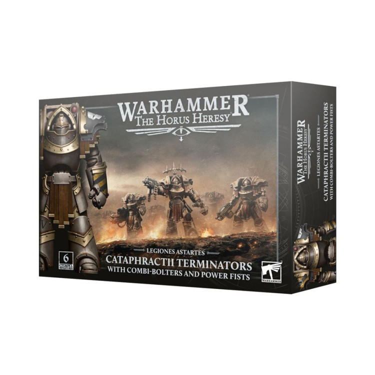 Horus Heresy Legion Astartes Cataphractii Terminators With Combi Bolters And Power Fists