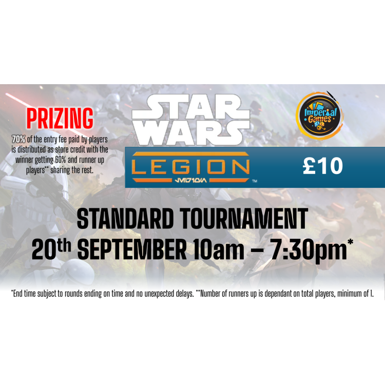 Star Wars Legion [Standard] Tournament 20th September