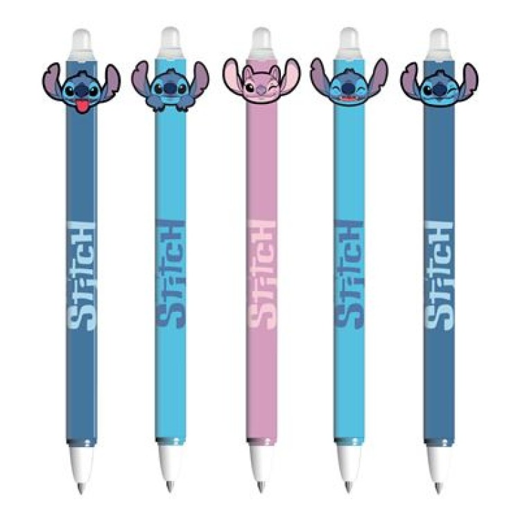 Disney Lilo And Stitch Core Blue Erasable Ink Pen