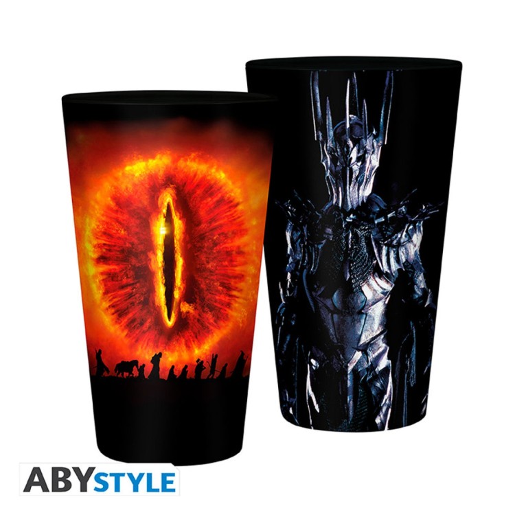 Lord Of The Rings Large Glass 400ml Sauron 