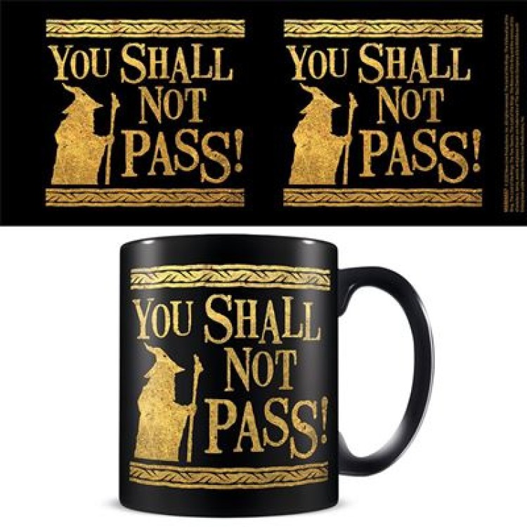 Lord Of The Rings You Shall Not Pass Mug