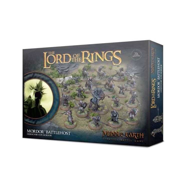 LOTR Middle Earth SBG Mordor Battlehost