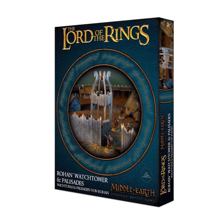 LOTR Rohan Watchtower & Palisades
