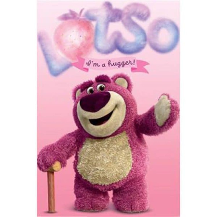 Disney Lotso Im A Hugger Maxi Poster