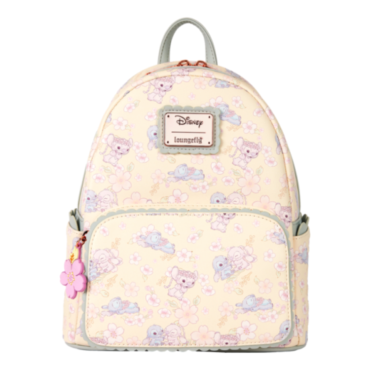 Loungefly Disney Cute Stitch Cherry Blossom AOP Mini Packpack
