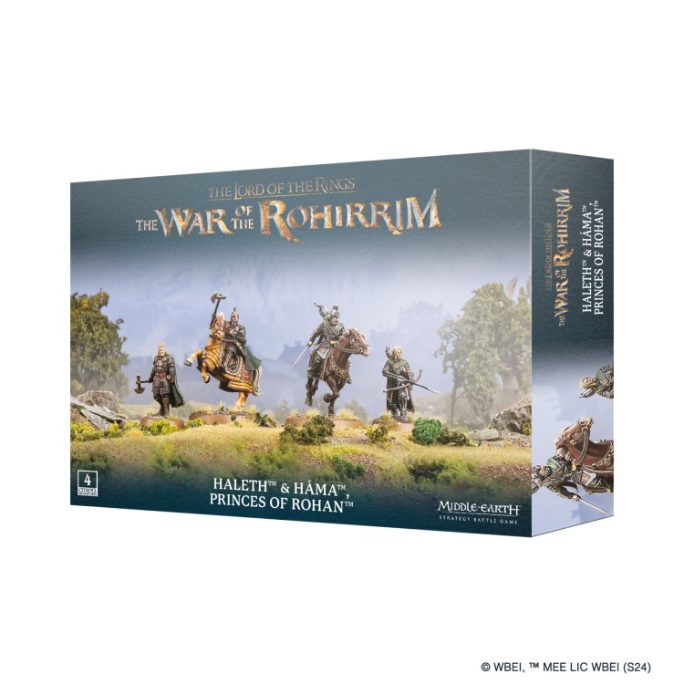 LOTR Middle Eearth Sbg Haleth & Hama Princes Of Rohan