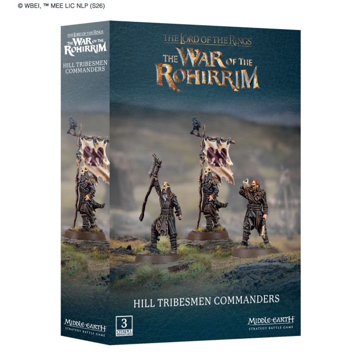 The Lord Of The Rings Middle Earth Sbg Game Hill Tribesmen Commanders