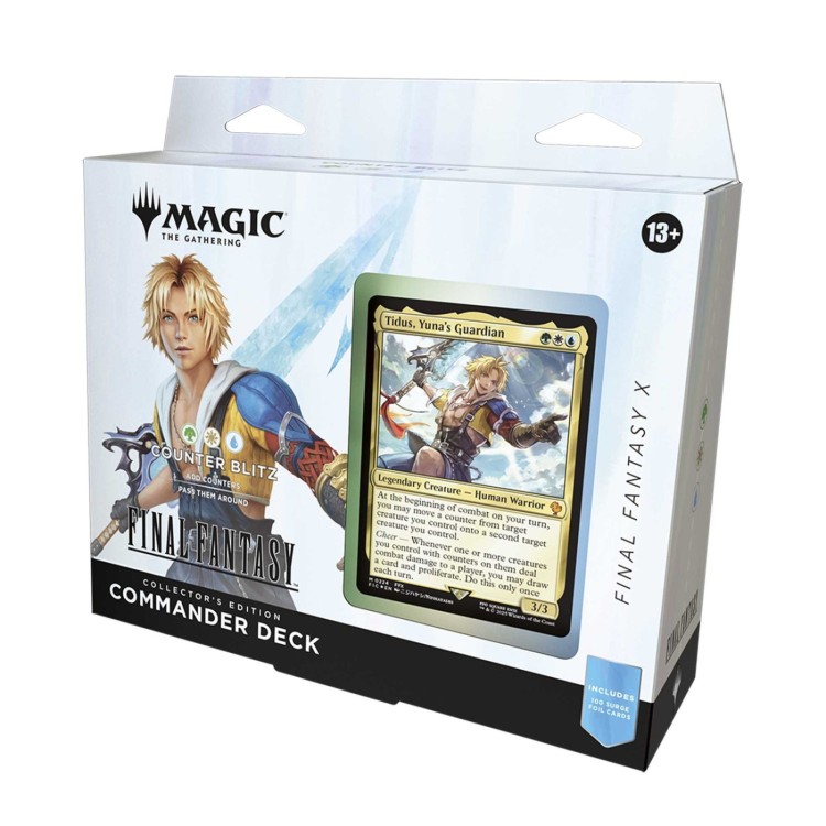 Magic The Gathering Final Fantasy Collector Commander Deck Counter Blitz