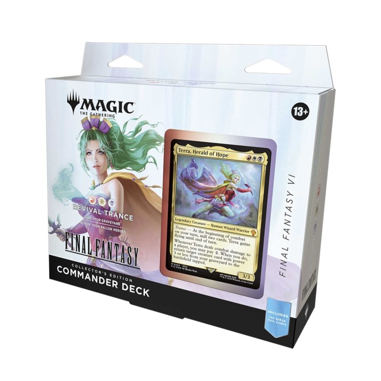 Magic The Gathering Final Fantasy Collector Commander Deck Revival Trance