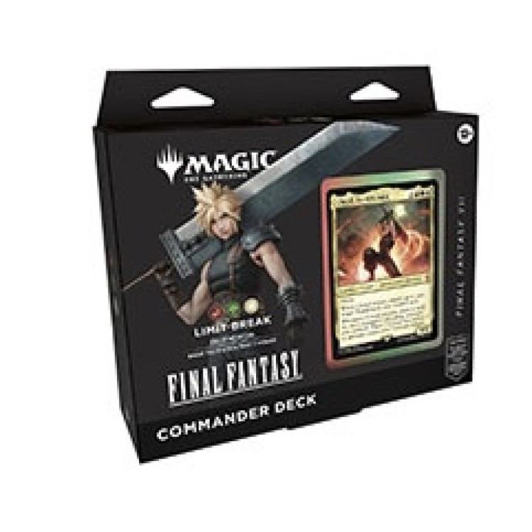 Magic The Gathering Final Fantasy Commander Deck Limit Break